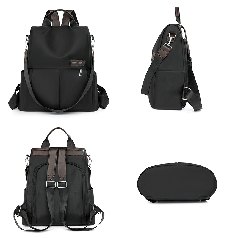 กระเป๋าเป้สะพายหลังไนลอนวินเทจ - Travel Backpack Anti Theft บทวิจารณ์และราคา