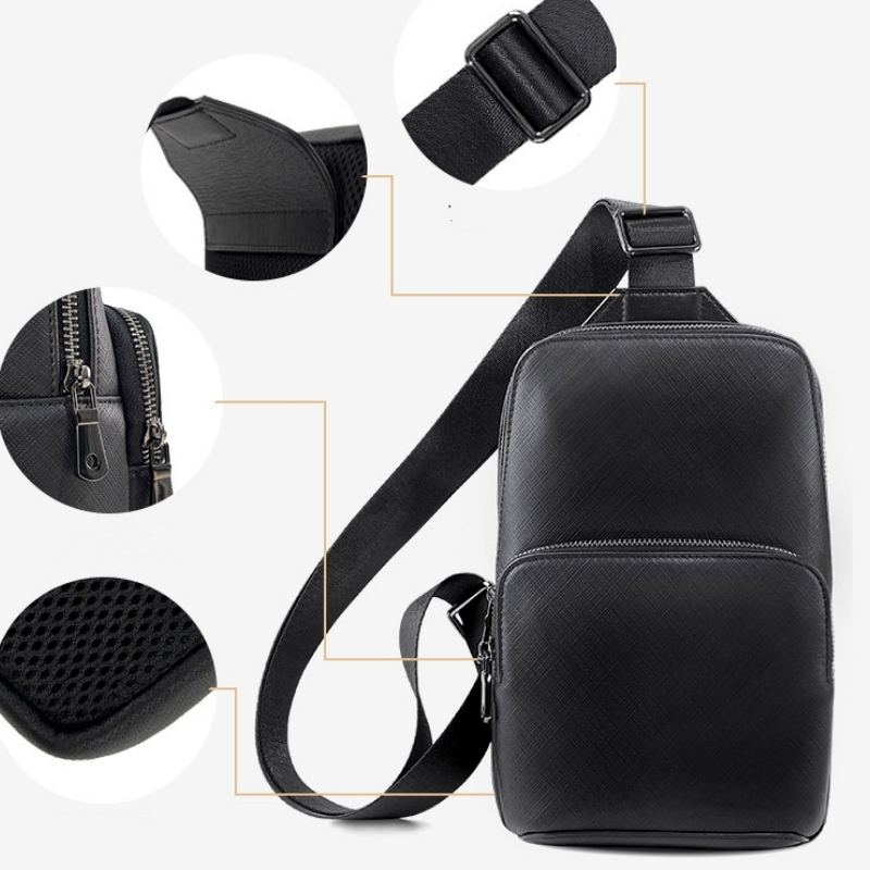 กระเป๋าสะพายของผู้ชายสีดำดีไซน - Leather Backpack Vintage บทวิจารณ์และราคา