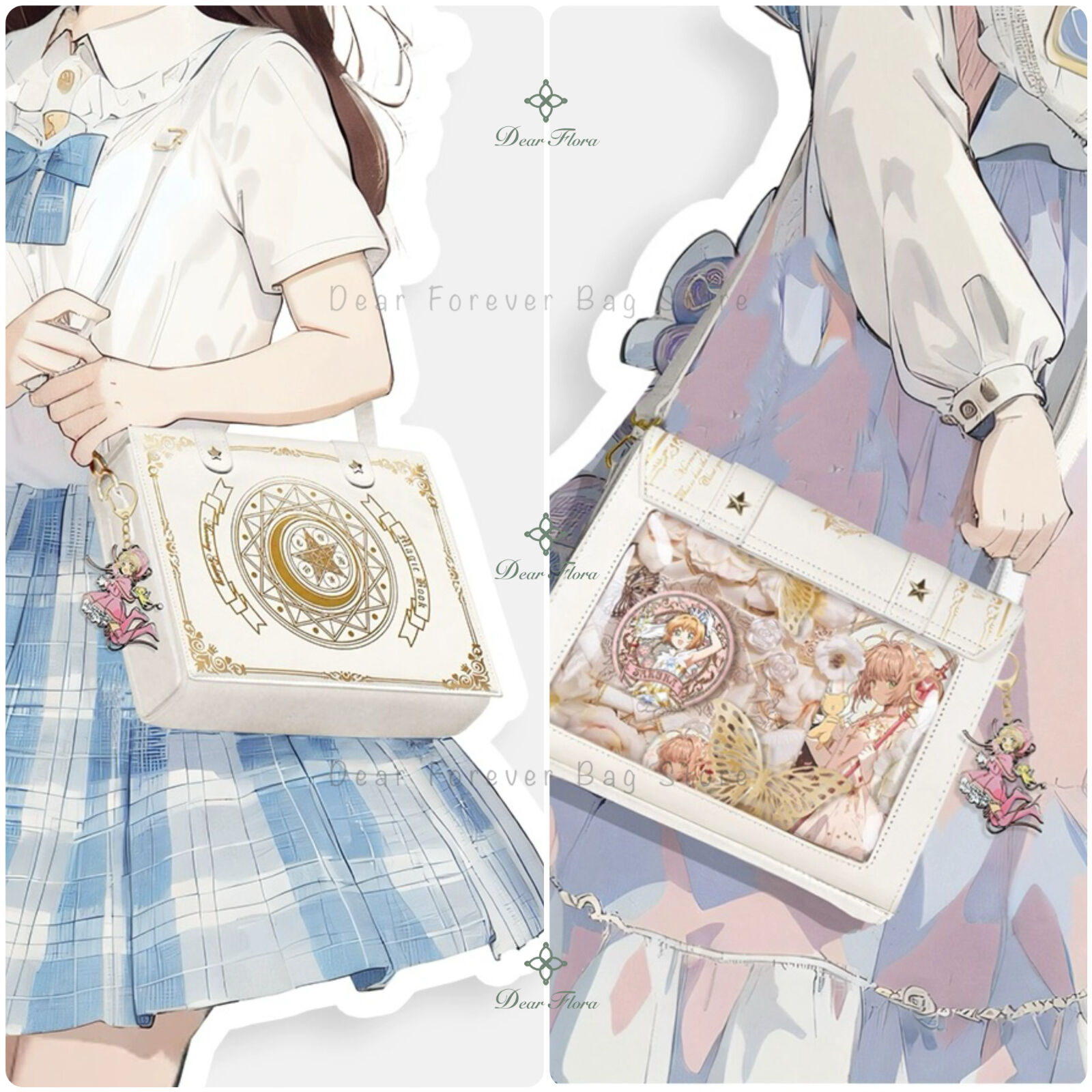 Y2K Magic Book Lolita Itaกระเป - Mini Backpack Purse บทวิจารณ์และราคา